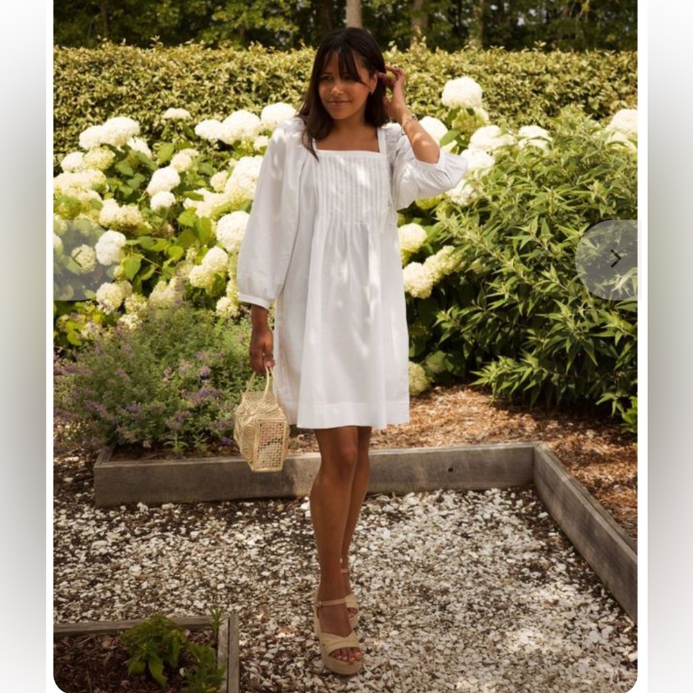 NWT Darling white cotton Ivy dress size XS